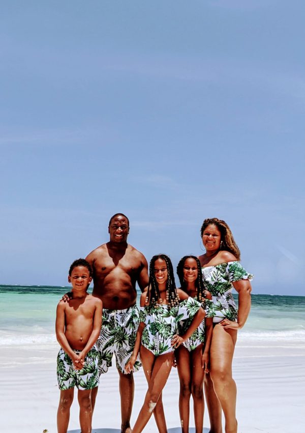 Family Relaxation In Diani Beach, Kenya